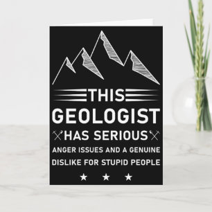 Geologi Earth Science Rolig Geolog T Shirt_1  Kort
