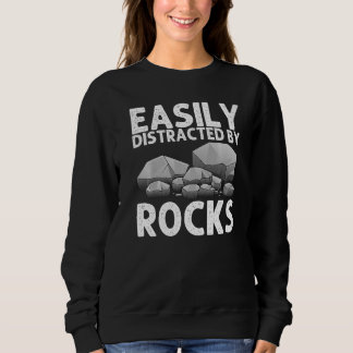 Geologi för män kvinnor sten samlare sten t shirt