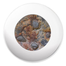 Geologi Grungy Sedemantary Sten Struktur Knopp