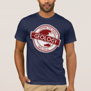 Geologi Logo- Formar Världen (Asien/Australien) Tee