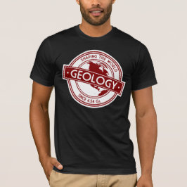 Geologi Logo- Formar Världen (Nordamerika) T-shirt
