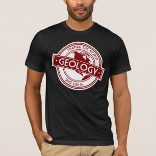 Geologi Logo- Formar Världen (Nordamerika) Tee