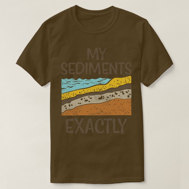 Geologi Mina platser exakt 2 T Shirt (Design framsida)