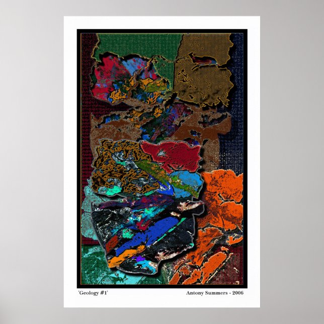 Geologi nr 1 poster (Framsidan)