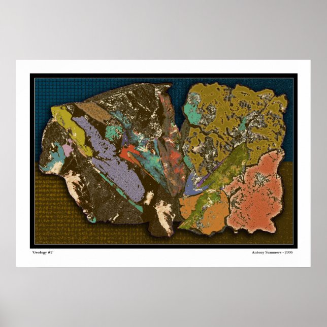 Geologi nr 2 poster (Framsidan)