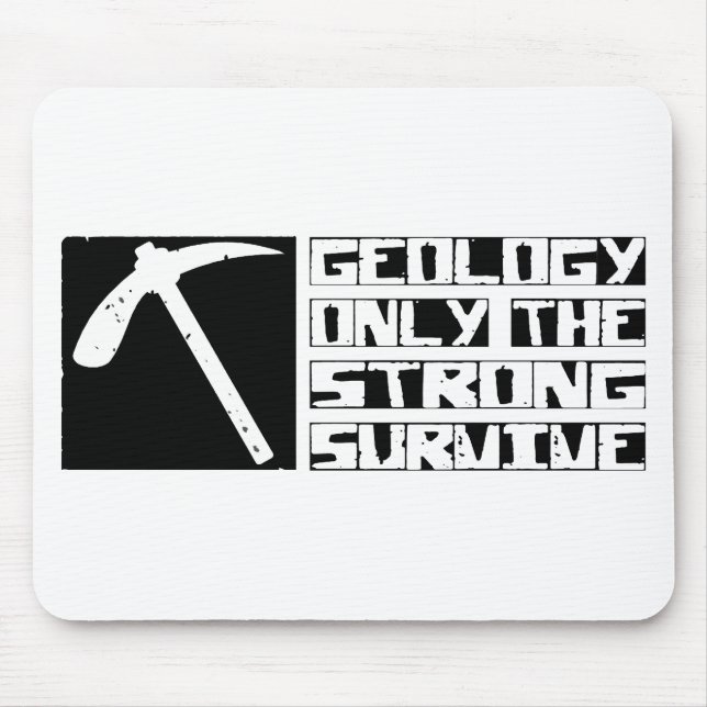 Geologi överlever musmatta (Framsidan)