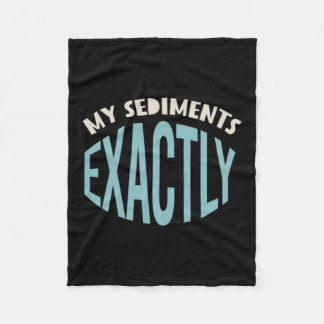 Geologi Puns Min Sediment Exakt Fleecefilt