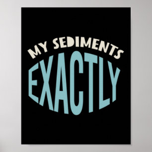 Geologi Puns Min Sediment Exakt Poster