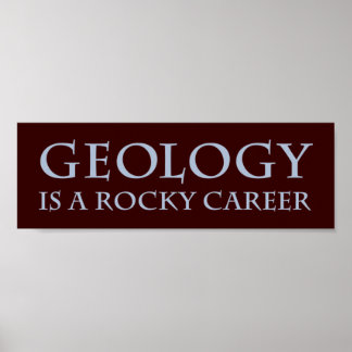 Geologi: Rocky Career Poster