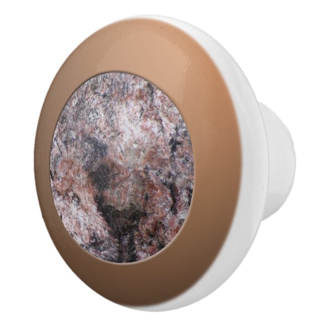 Geologi Rosa Sten Struktur Knopp (Höger)