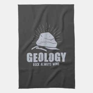 Geologi - Sten alltid vinner Kökshandduk