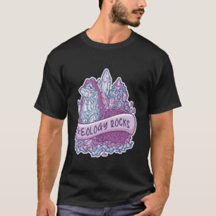 Geologi sten - finansrik geolog Mineral Collector T Shirt