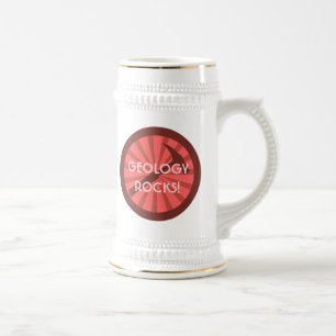 Geologi Sten! Hammer Badge Sejdel