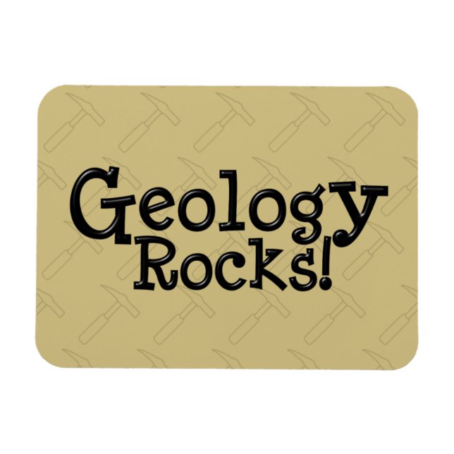 Geologi Sten! Magnet (Horisontell)