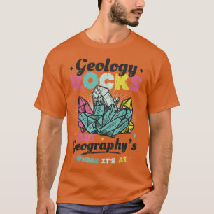 Geologi Sten men geografi är där det finns T Shirt