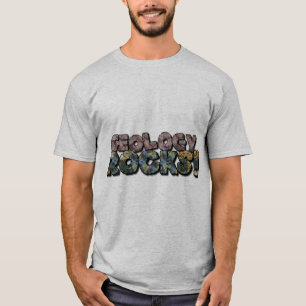 Geologi Sten! Nerd Geek Science Humor T Shirt