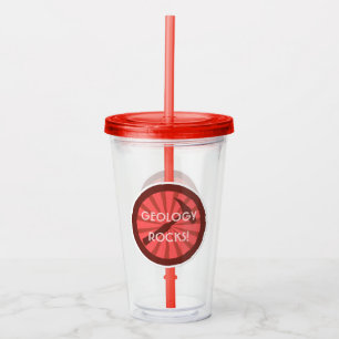 Geologi Sten! Sten Hammer Logotyp Take Away Mugg