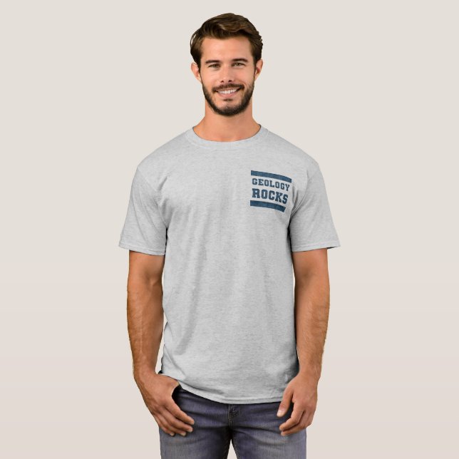 Geologi Sten! T Shirt (Hel framsida)