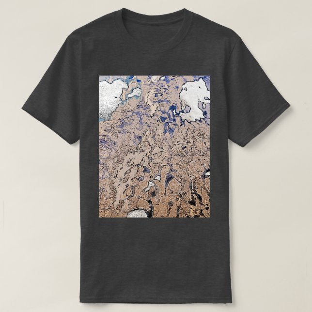 Geologi stil struktur 4 t shirt (Design framsida)