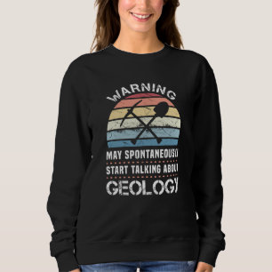Geologi Sunset Gift för geolog T Shirt