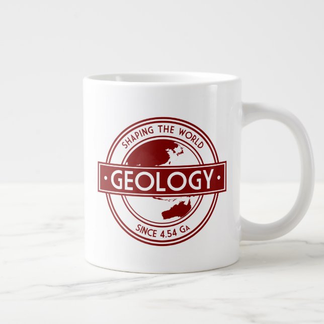 Geologi - Utformning av den internationella Logoty Jumbo Mugg (Höger)