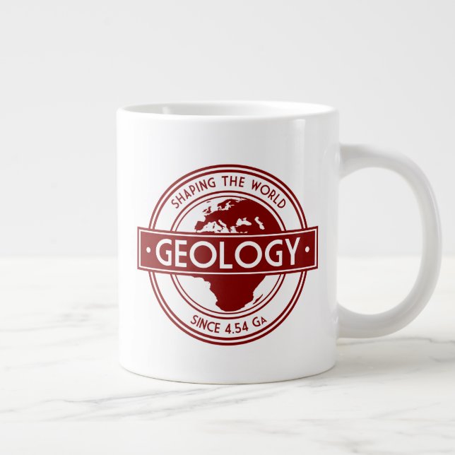 Geologi - Utformning av den internationella Logoty Jumbo Mugg (Höger)