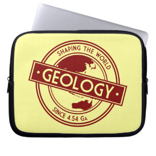 Geologi - Utformning av den internationella Logoty Laptop Sleeve