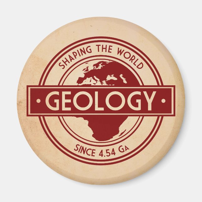 Geologi - Utformning av den internationella Logoty Magnet (Framsidan)
