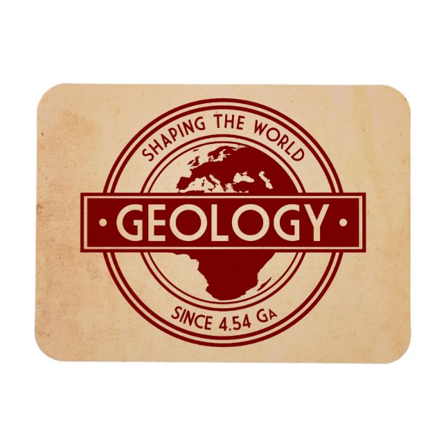Geologi - Utformning av den internationella Logoty Magnet (Horisontell)