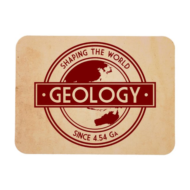 Geologi - Utformning av den internationella Logoty Magnet (Horisontell)