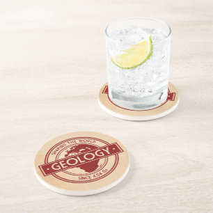 Geologi - Utformning av den internationella Logoty Underlägg Sandsten