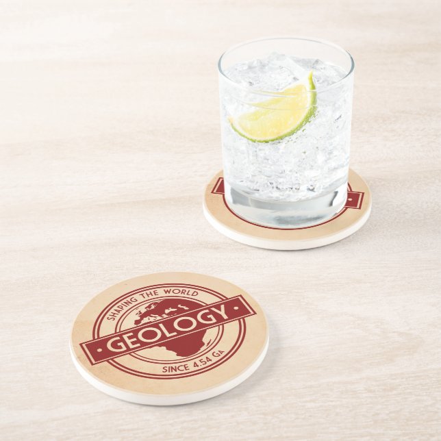 Geologi - Utformning av den internationella Logoty Underlägg Sandsten (Sidan)