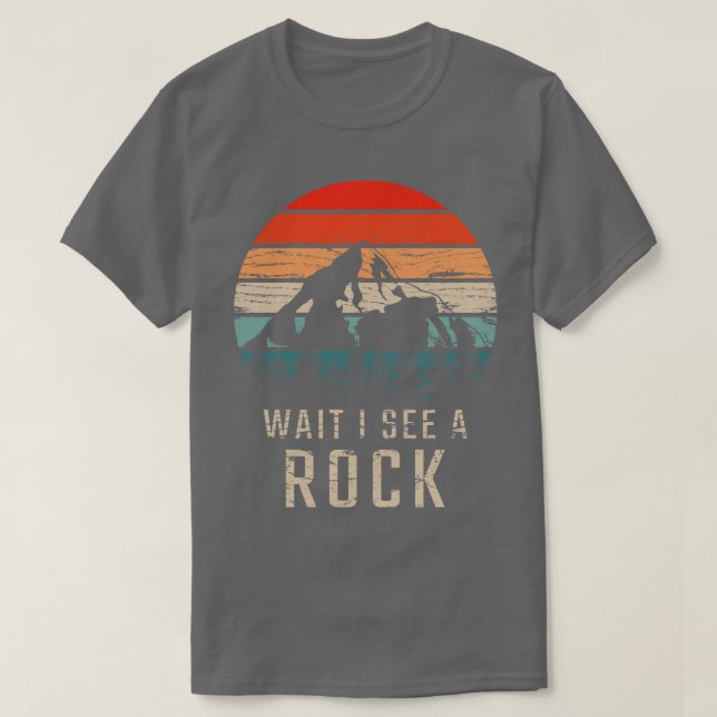 Geologi vänta tills jag ser Sten 4 T Shirt (Design framsida)
