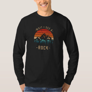 Geologi - vänta tills jag ser Sten T Shirt