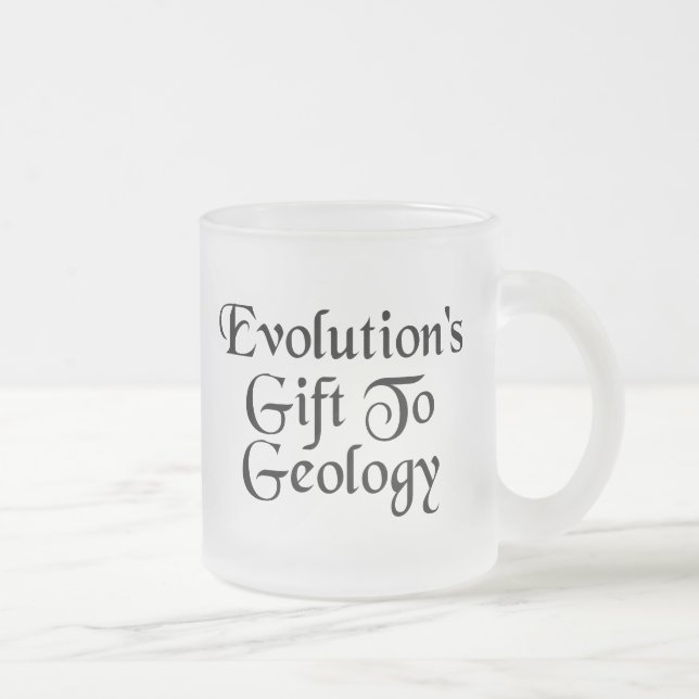 Geologievolution Humor Frostad Glasmugg (Höger)