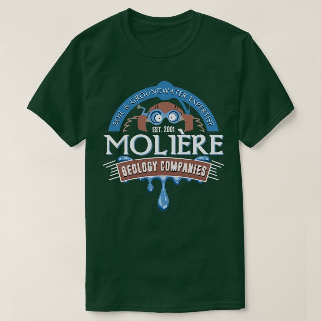 Geologiföretag T Shirt (Design framsida)