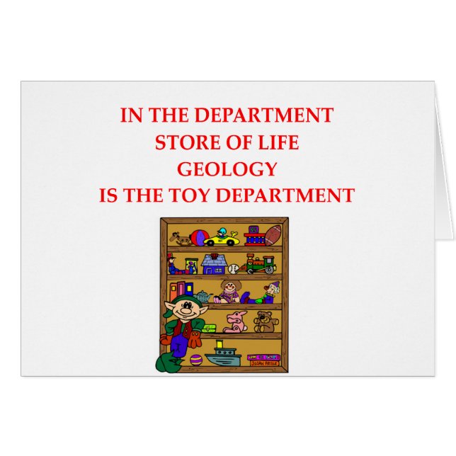 GEOLOGIgåvor Hälsningskort (Framsidan Horizontal)