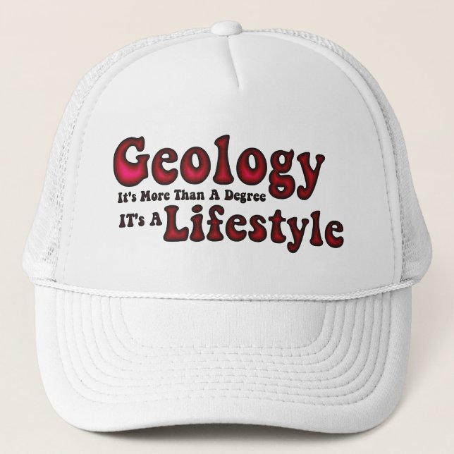 Geologilivsstillock Truckerkeps (Framsida)