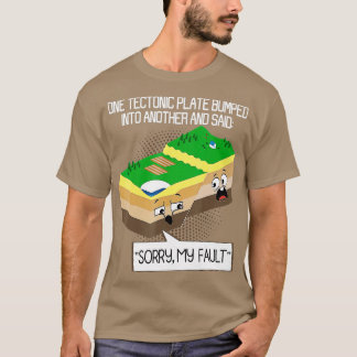 Geologisk geologi, vetenskapslärarseis t shirt