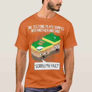 Geologisk geologi, vetenskapslärarseism t shirt