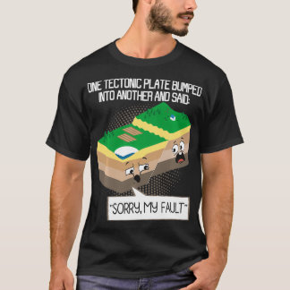 Geologisk geologi, vetenskapslärarseism t shirt