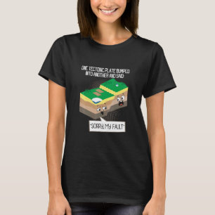 Geologisk geologi, vetenskapslärarseism t shirt