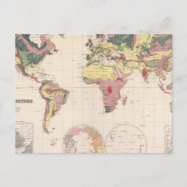 Geologisk jordmån vykort (Framsida)