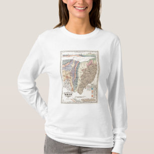 Geologisk karta av Ohio Tee