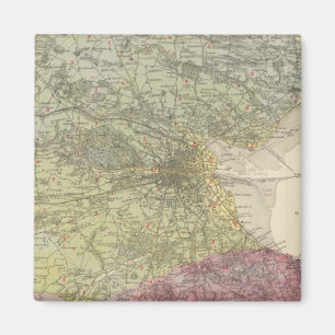 Geologisk karta Dublin Magnet