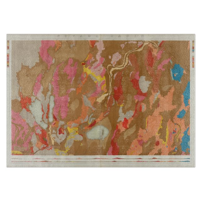 Geologisk Nevada handfat (Framsidan)