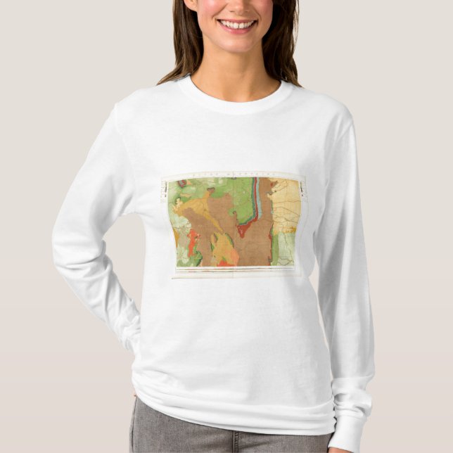 Geologisk rocky mountains tee shirt (Framsida)