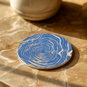 Geologisk vortex med Golden Ripple Design Underlägg