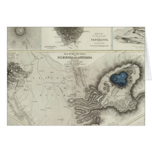 Geologiska fenomen hälsningskort