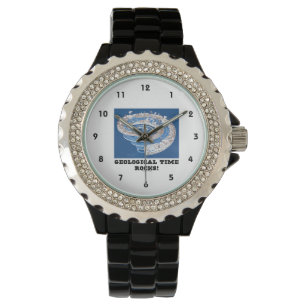 Geologiska Time stenar! (Geologisk ålder) Armbandsur